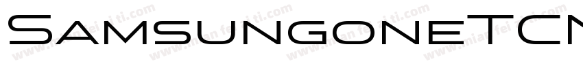 SamsungoneTCN 450字体转换